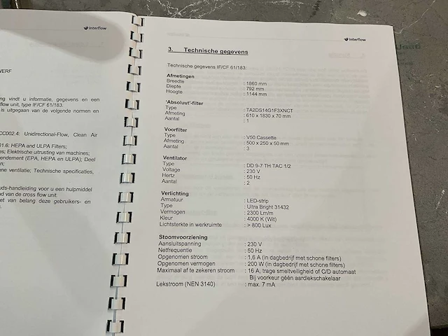 2021 interflow hepa filter installatie ongebruikt - afbeelding 29 van  31