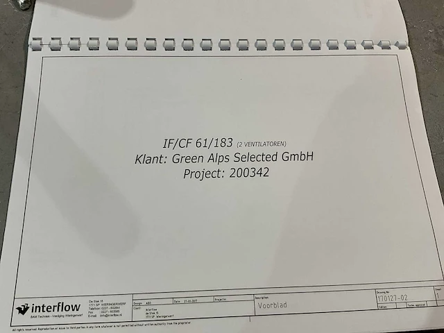 2021 interflow hepa filter installatie ongebruikt - afbeelding 31 van  31