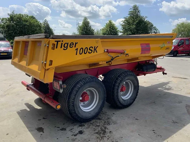 2021 jako tiger 100 sk dumper aanhanger - afbeelding 17 van  23