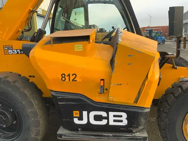 2021 jcb 531-70 verreiker 449hr - afbeelding 2 van  48