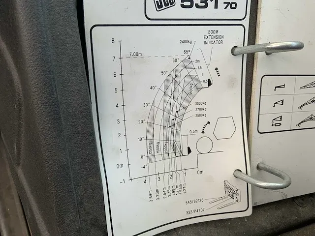 2021 jcb 531-70 verreiker 449hr - afbeelding 21 van  48