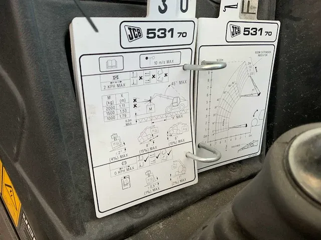 2021 jcb 531-70 verreiker 449hr - afbeelding 25 van  48