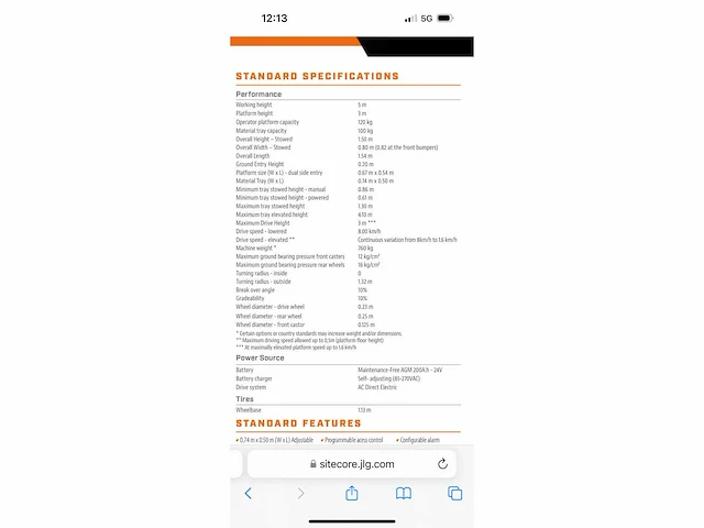 2021 jlg dsp - s orderpicker ongebruikt - afbeelding 9 van  9