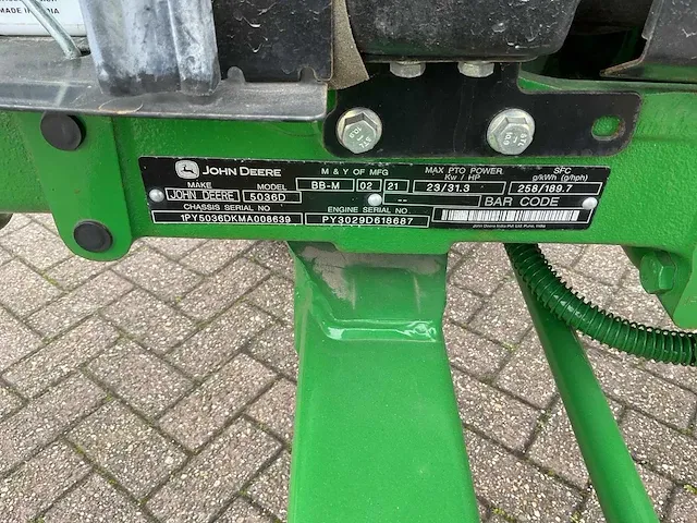 2021 john deere 5036d compacttractor - afbeelding 6 van  18