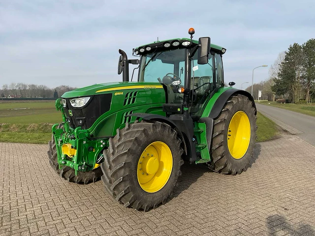 2021 john deere 6155r vierwielaangedreven landbouwtractor - afbeelding 1 van  41