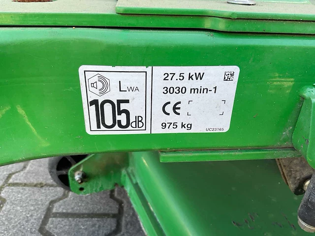 2021 john deere z997r diesel zitmaaier - afbeelding 3 van  17