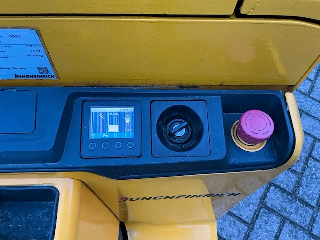2021 jungheinrich eje c20 elektrische palletwagen - afbeelding 15 van  16
