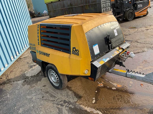 2021 kaeser e-power m50e mobiele luchtcompressor elektrisch - afbeelding 7 van  12