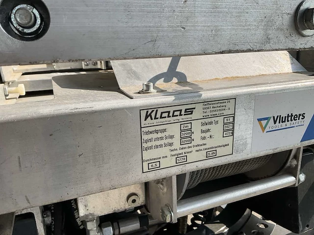 2021 klaas toplight 21 bau ladderlift - afbeelding 4 van  24
