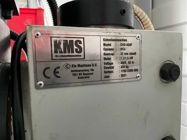 2021 kms ghd 40 af kolomboormachine - afbeelding 3 van  13