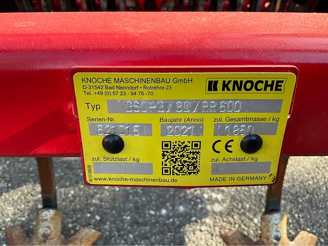 2021 knoche ökogrubber 300 cultivator - afbeelding 14 van  21
