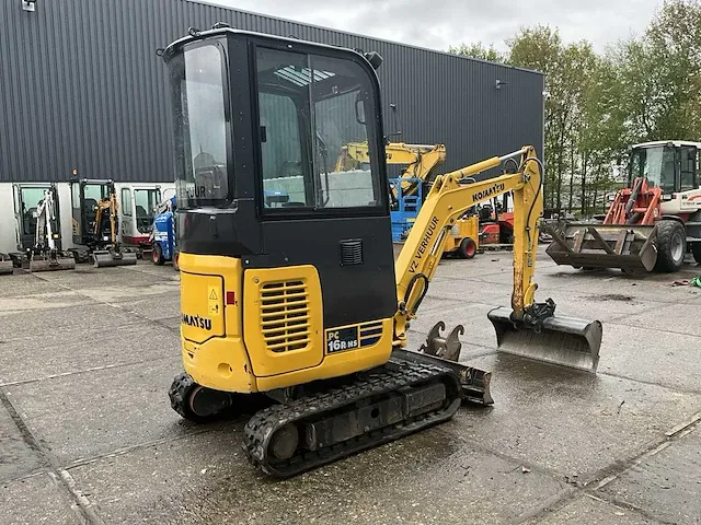 2021 komatsu pc16r-hs minigraafmachine - afbeelding 33 van  37