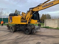 2021 komatsu pw180-11e0 wielgraafmachine - afbeelding 34 van  43