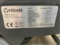 2021 kremer kr-fl50a schrob/zuigmachine - afbeelding 14 van  32