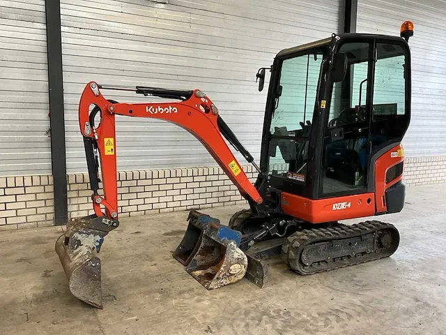 2021 kubota - kx016-4 - minigraafmachine - afbeelding 1 van  40