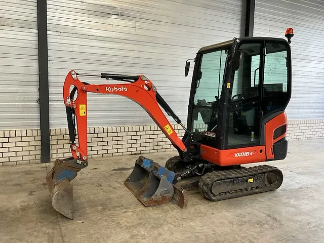 2021 kubota - kx016-4 - minigraafmachine - afbeelding 1 van  38