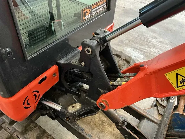 2021 kubota - kx016-4 - minigraafmachine - afbeelding 18 van  38