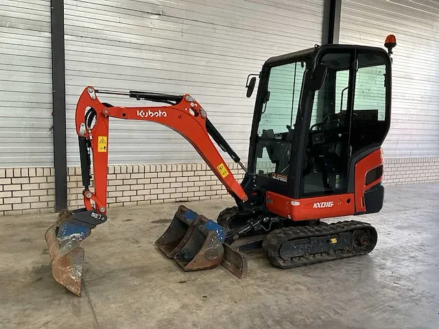2021 kubota - kx016-4 - minigraafmachine - afbeelding 1 van  40