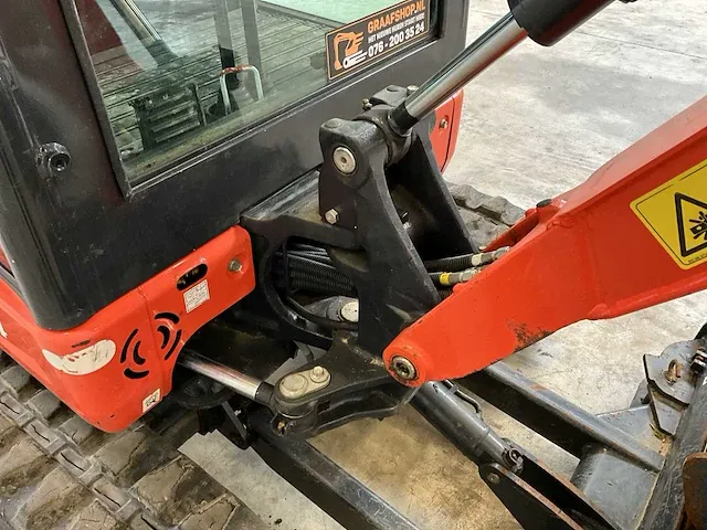 2021 kubota - kx016-4 - minigraafmachine - afbeelding 19 van  39