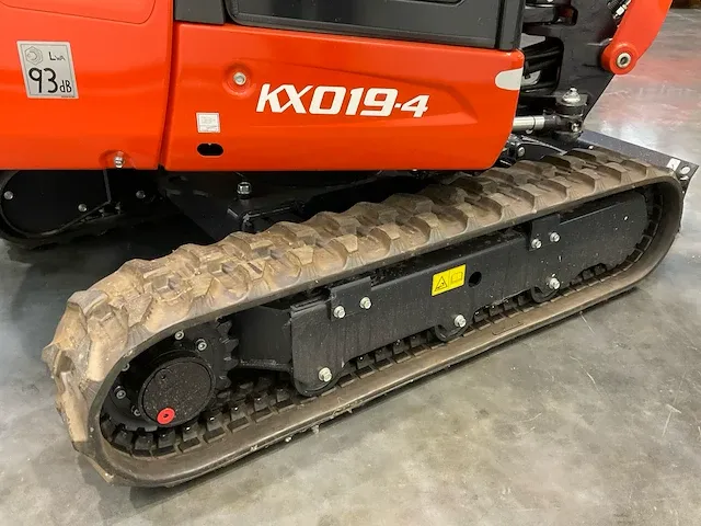 2021 kubota kx019-4 mini rupsgraafmachine - afbeelding 11 van  26