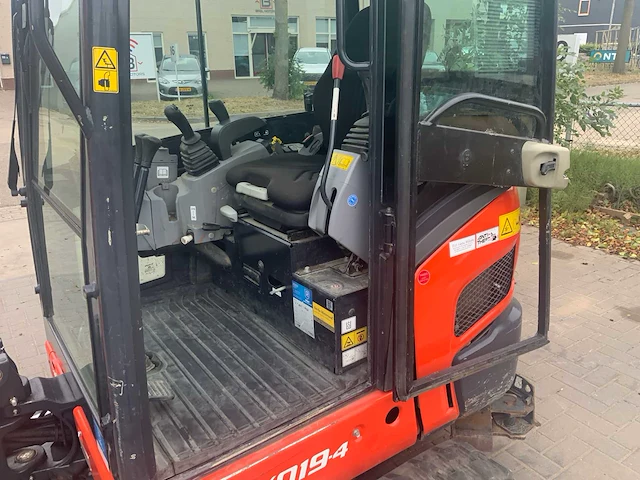 2021 kubota kx019-4 minigraafmachine - afbeelding 6 van  22