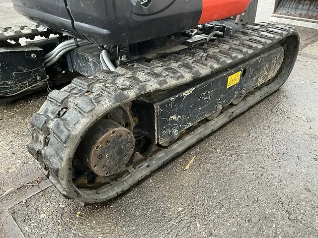 2021 kubota u10-3 ergo control minigraafmachine - afbeelding 4 van  35