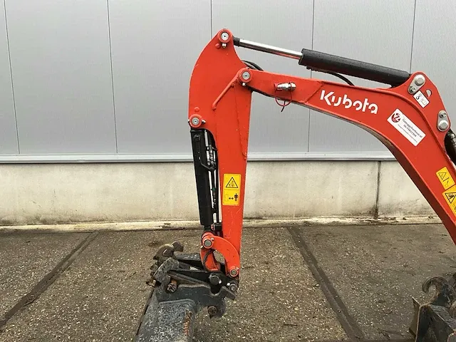 2021 kubota u10-3 ergo control minigraafmachine - afbeelding 10 van  35