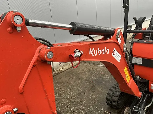 2021 kubota u10-3 ergo control minigraafmachine - afbeelding 11 van  35