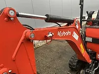 2021 kubota u10-3 ergo control minigraafmachine - afbeelding 11 van  35