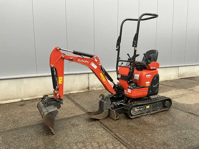 2021 kubota u10-3 ergo control minigraafmachine - afbeelding 1 van  35
