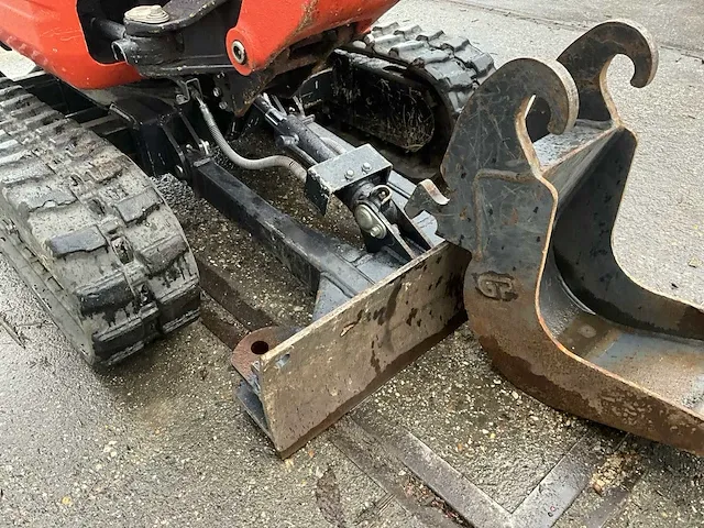 2021 kubota u10-3 ergo control minigraafmachine - afbeelding 16 van  35