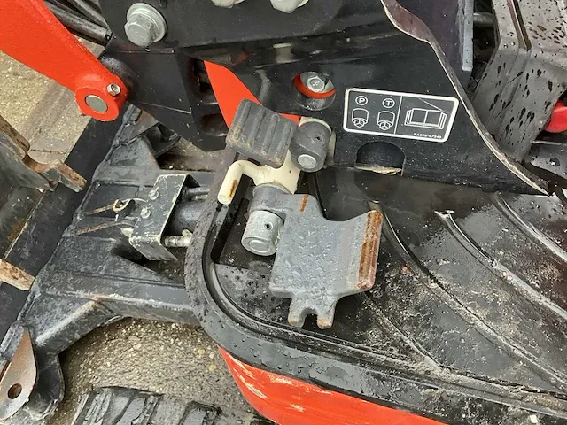2021 kubota u10-3 ergo control minigraafmachine - afbeelding 22 van  35