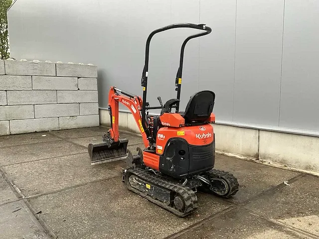 2021 kubota u10-3 ergo control minigraafmachine - afbeelding 23 van  35