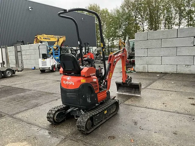 2021 kubota u10-3 ergo control minigraafmachine - afbeelding 31 van  35