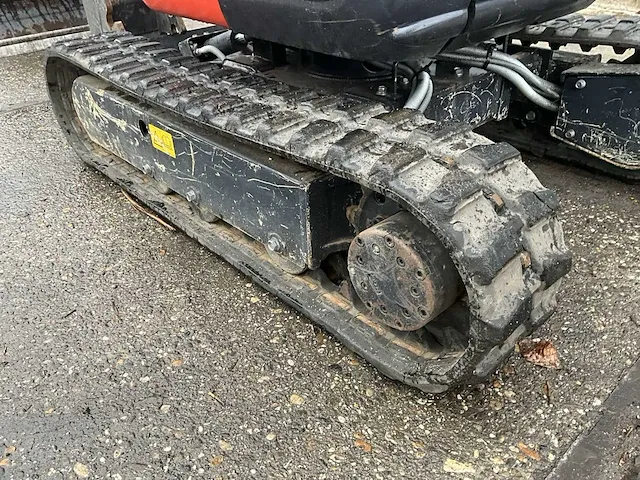 2021 kubota u10-3 ergo control minigraafmachine - afbeelding 35 van  35