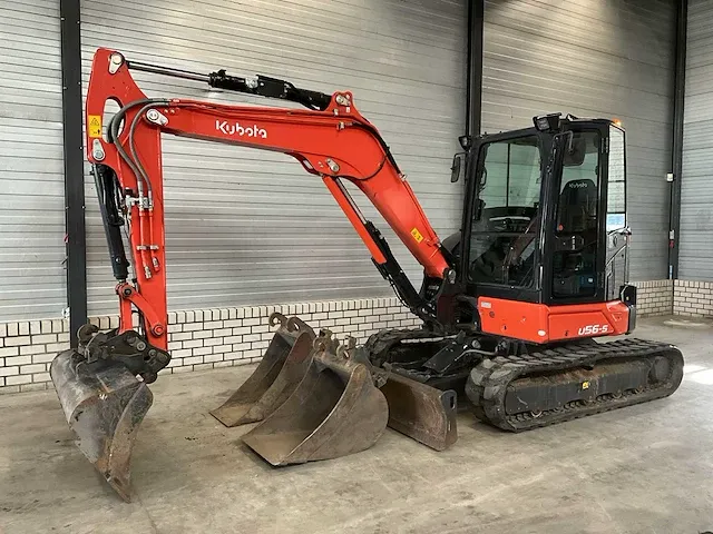 2021 kubota u56-5 minigraafmachine - afbeelding 1 van  44