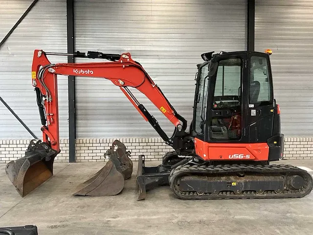 2021 kubota u56-5 minigraafmachine - afbeelding 12 van  44