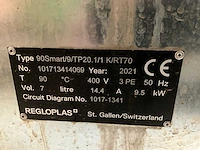 2021 kuwatec regoplas 90smart tempereerapparaat - afbeelding 5 van  5