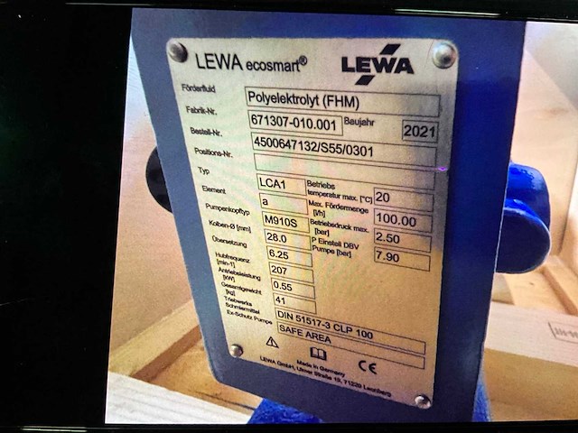 2021 lewa lca1 doseerpomp - afbeelding 6 van  9