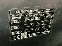2021 linde h25d-01 vorkheftruck - afbeelding 14 van  21