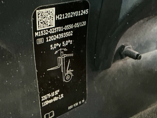 2021 linde h25d-01 vorkheftruck - afbeelding 13 van  21