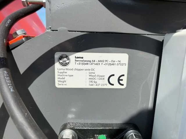 2021 loma dc1260e houthakselaar - afbeelding 9 van  13