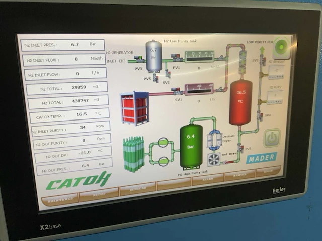 2021 mader catdx stikstofgenerator - afbeelding 48 van  50