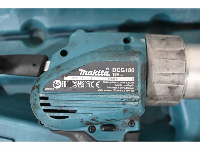 2021 makita dcg180 18v kitspuit - afbeelding 3 van  4