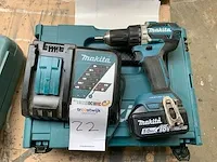 2021 makita ddf484 accuboormachine - afbeelding 1 van  3