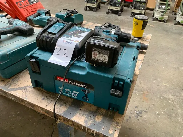 2021 makita ddf484 accuboormachine - afbeelding 3 van  3