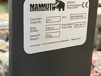 2021 mammuth sp20xh garagepers - afbeelding 6 van  6