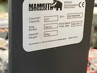 2021 mammuth sp20xh garagepers - afbeelding 7 van  7
