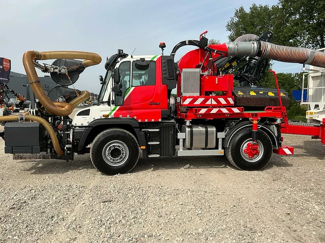 2021 mercedes-benz unimog uge-453 met gögl mht 1700 aanhangwagen - afbeelding 3 van  42
