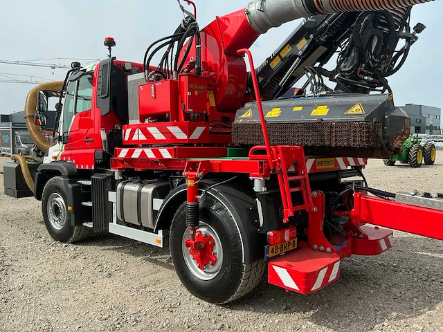 2021 mercedes-benz unimog uge-453 met gögl mht 1700 aanhangwagen - afbeelding 5 van  42